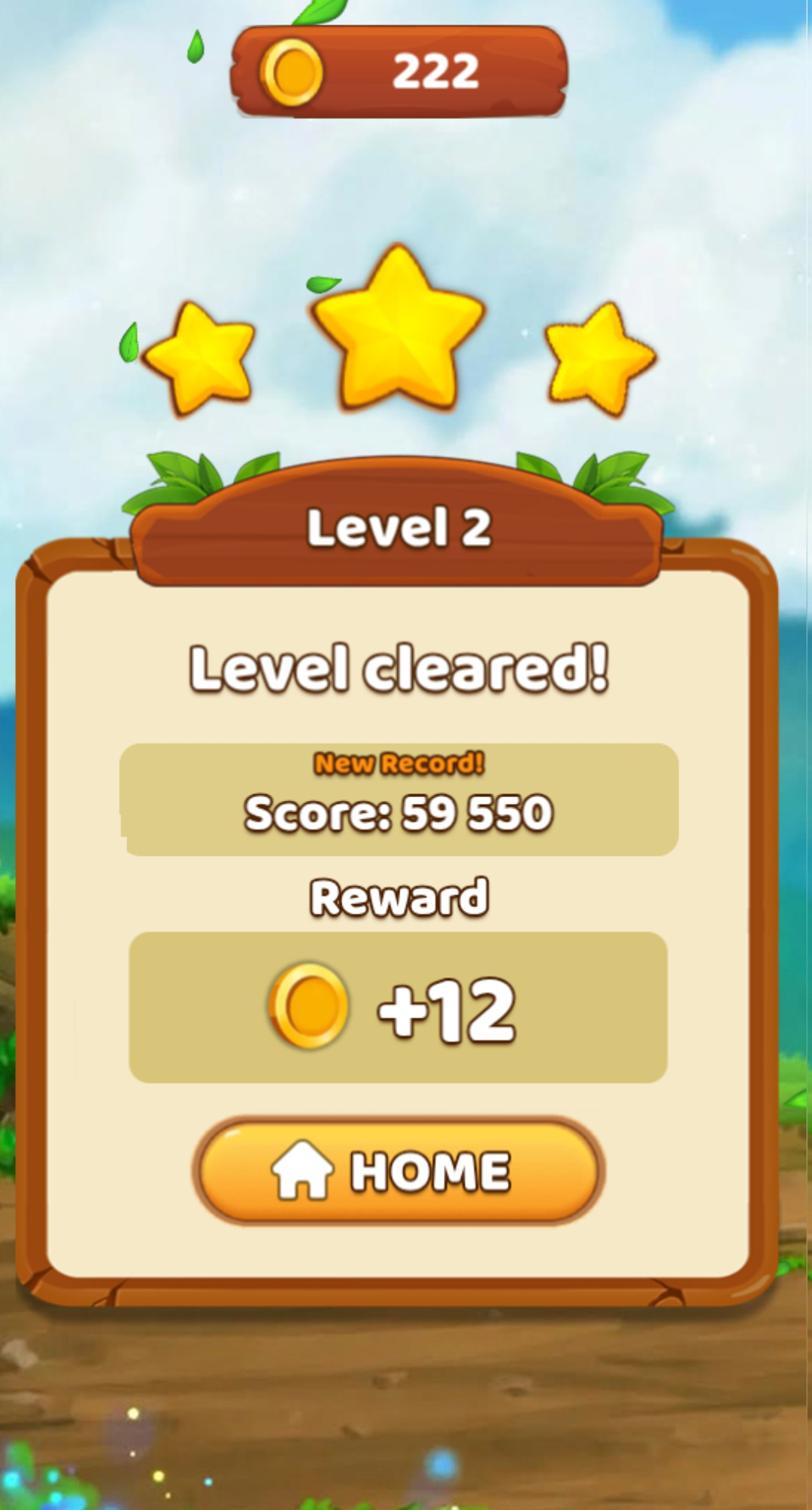 Victory Screen
